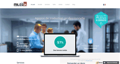 Desktop Screenshot of l-agence-traduction.fr